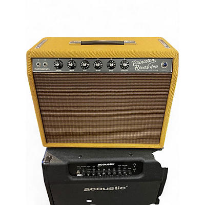 Used Fender 1965 Princeton Reverb 15W 1x10 Tube Guitar Combo Amp