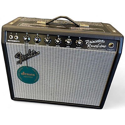 Used Fender 1965 Princeton Reverb 15W 1x10 Tube Guitar Combo Amp