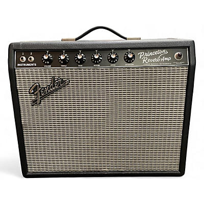 Used Fender 1965 Princeton Reverb 15W 1x10 Tube Guitar Combo Amp