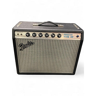 Used Fender 1965 Princeton Reverb 15W 1x10 Tube Guitar Combo Amp