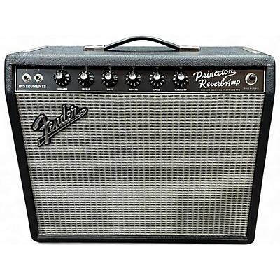 Used Fender 1965 Princeton Reverb 15W 1x10 Tube Guitar Combo Amp