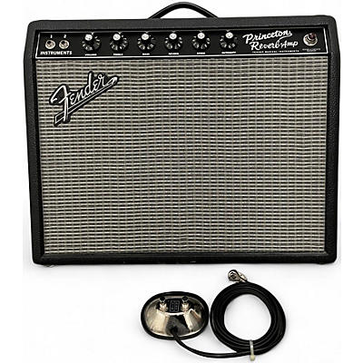 Used Fender 1965 Princeton Reverb 15W 1x10 Tube Guitar Combo Amp