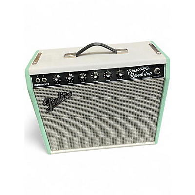 Used Fender 1965 Princeton Reverb 15W 1x10 Tube Guitar Combo Amp