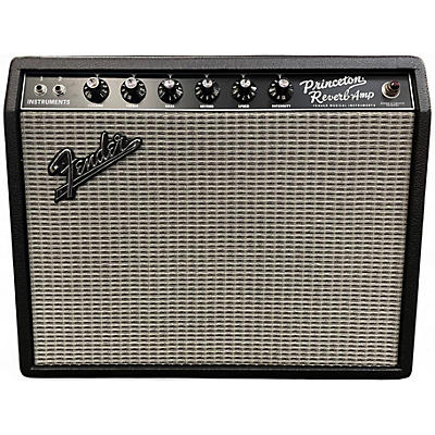 Used Fender 1965 Princeton Reverb 15W 1x10 Tube Guitar Combo Amp