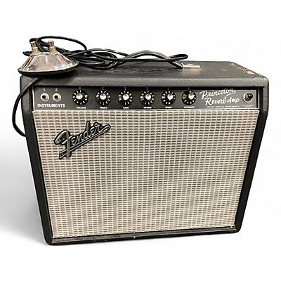 Used Fender 1965 Princeton Reverb 15W 1x10 Tube Guitar Combo Amp