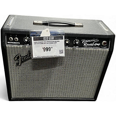 Used Fender 1965 Princeton Reverb 15W 1x10 Tube Guitar Combo Amp
