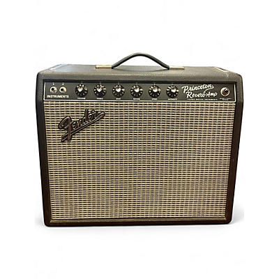 Used Fender 1965 Princeton Reverb 15W 1x10 Tube Guitar Combo Amp