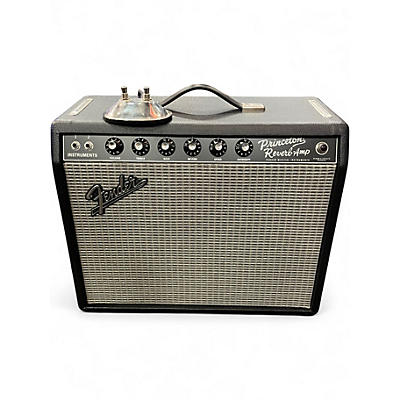Used Fender 1965 Princeton Reverb 15W 1x10 Tube Guitar Combo Amp