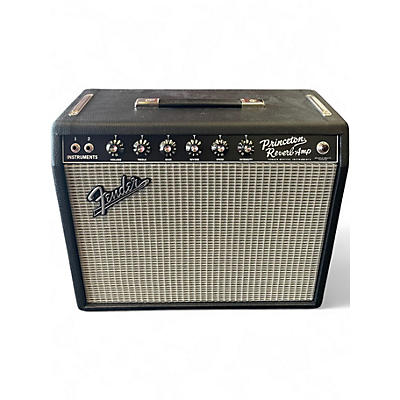 Used Fender 1965 Princeton Reverb 15W 1x10 Tube Guitar Combo Amp