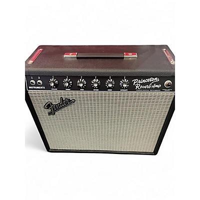 Used Fender 1965 Princeton Reverb 15W 1x10 Tube Guitar Combo Amp