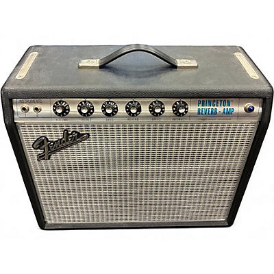 Used Fender 1965 Princeton Reverb 15W 1x10 Tube Guitar Combo Amp