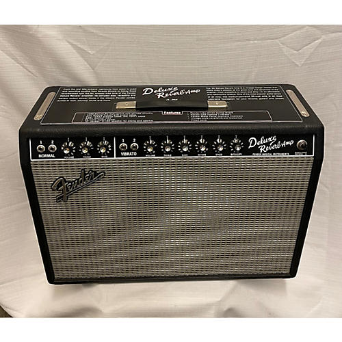 Used Fender 1965 Reissue Deluxe Reverb 22W 1x12 Tube Guitar Combo Amp