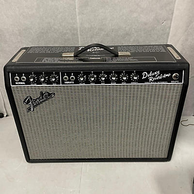 Fender Used Fender 1965 Reissue Deluxe Reverb 22W 1x12 Tube Guitar Combo Amp