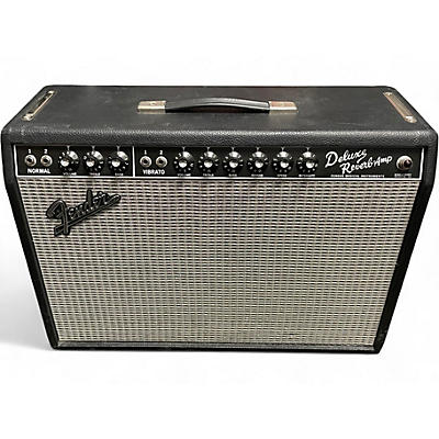 Used Fender 1965 Reissue Deluxe Reverb 22W 1x12 Tube Guitar Combo Amp