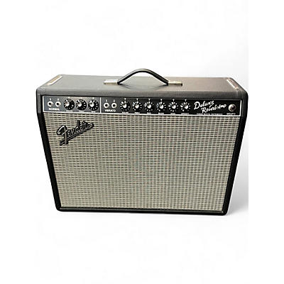 Used Fender 1965 Reissue Deluxe Reverb 22W 1x12 Tube Guitar Combo Amp