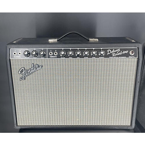 Used Fender 1965 Reissue Deluxe Reverb 22W Tube Guitar Combo Amp