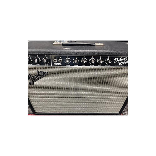 Used Fender 1965 Reissue Deluxe Reverb 22W Tube Guitar Combo Amp