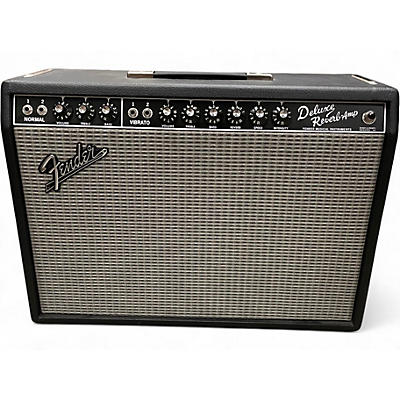 Used Fender 1965 Reissue Deluxe Reverb 22W Tube Guitar Combo Amp