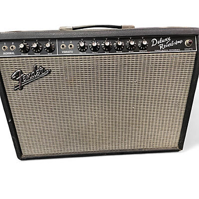 Used Fender 1965 Reissue Deluxe Reverb 22W Tube Guitar Combo Amp