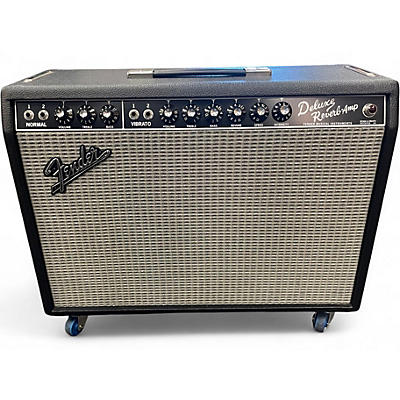 Used Fender 1965 Reissue Deluxe Reverb 22W Tube Guitar Combo Amp