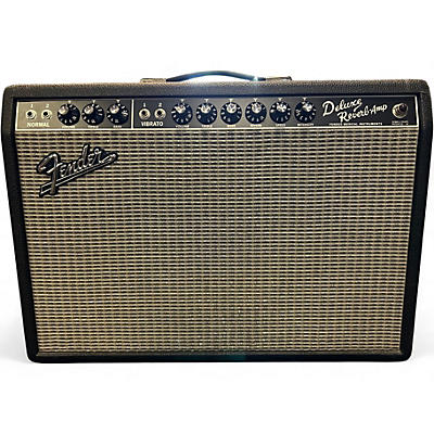 Used Fender 1965 Reissue Deluxe Reverb 22W Tube Guitar Combo Amp