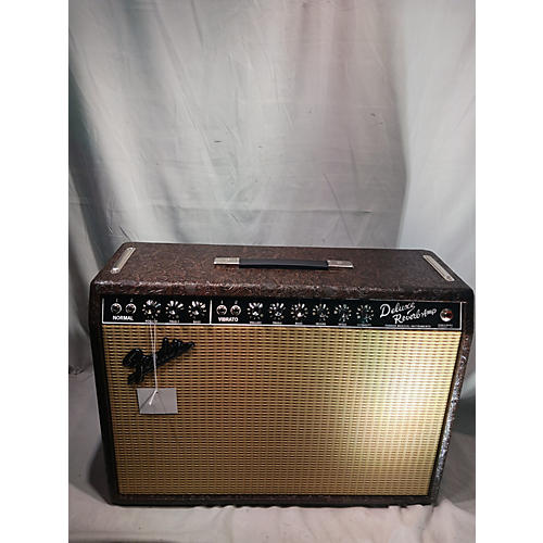 Used Fender 1965 Reissue Deluxe Reverb Western CB 22W Tube Guitar Combo Amp