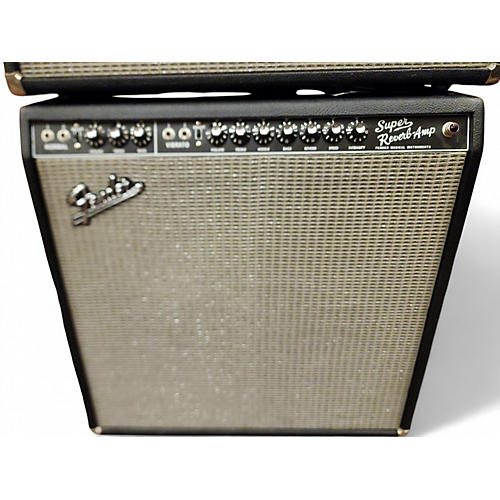 Used Fender 1965 Reissue Super Reverb 45W 4x10 Tube Guitar Combo Amp