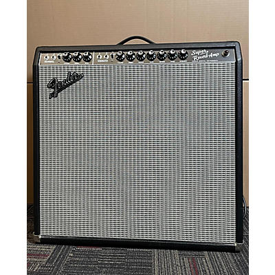 Fender Used Fender 1965 Reissue Super Reverb 45W 4x10 Tube Guitar Combo Amp