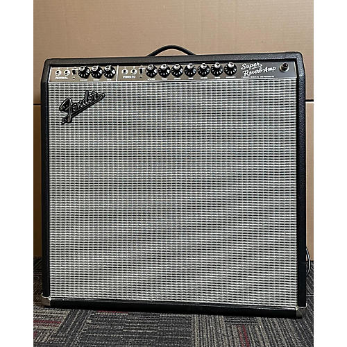 Fender Used Fender 1965 Reissue Super Reverb 45W 4x10 Tube Guitar Combo Amp