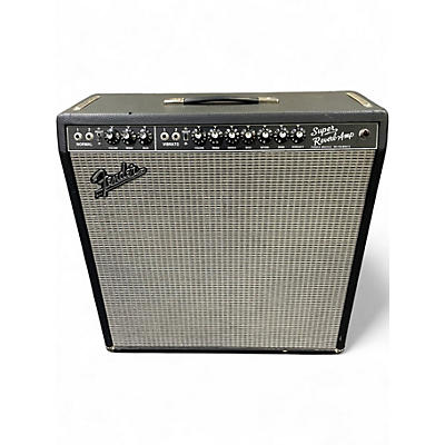 Used Fender 1965 Reissue Super Reverb 45W 4x10 Tube Guitar Combo Amp