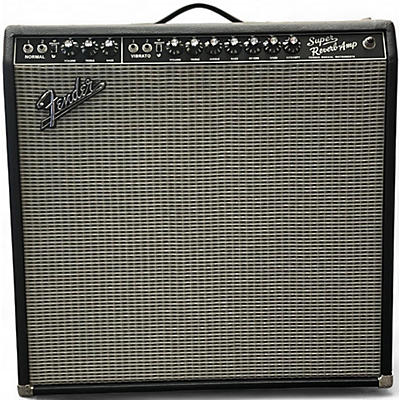 Used Fender 1965 Reissue Super Reverb 45W 4x10 Tube Guitar Combo Amp