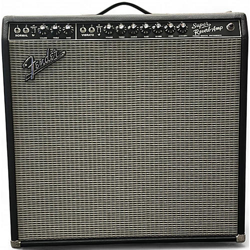 Used Fender 1965 Reissue Super Reverb 45W 4x10 Tube Guitar Combo Amp