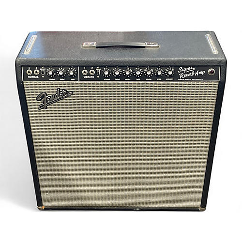 Used Fender 1965 Reissue Super Reverb 45W 4x10 Tube Guitar Combo Amp