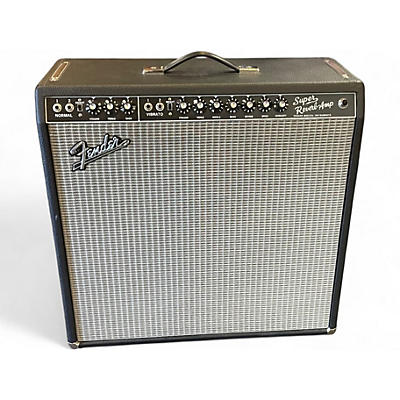 Used Fender 1965 Reissue Super Reverb 45W 4x10 Tube Guitar Combo Amp