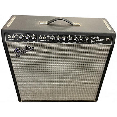 Used Fender 1965 Reissue Super Reverb 45W 4x10 Tube Guitar Combo Amp