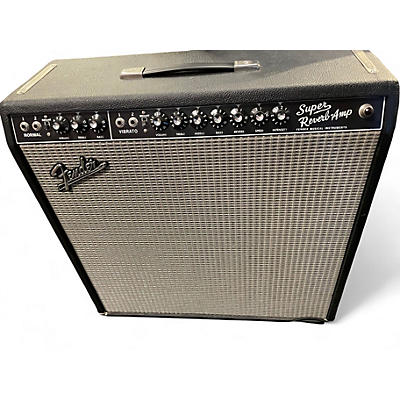Used Fender 1965 Reissue Super Reverb 45W 4x10 Tube Guitar Combo Amp