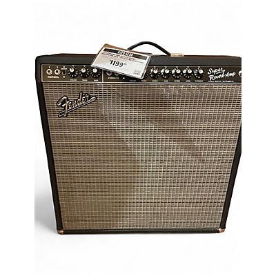 Used Fender 1965 Reissue Super Reverb 45W 4x10 Tube Guitar Combo Amp