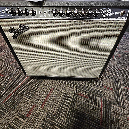 Fender Used Fender 1965 Reissue Twin Custom 15 85W 1x15 Tube Guitar Combo Amp