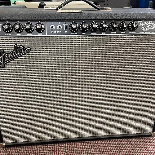 Fender Used Fender 1965 Reissue Twin Reverb 85W 2x12 Tube Guitar Combo Amp