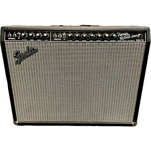 Fender Used Fender 1965 Reissue Twin Reverb 85W 2x12 Tube Guitar Combo Amp