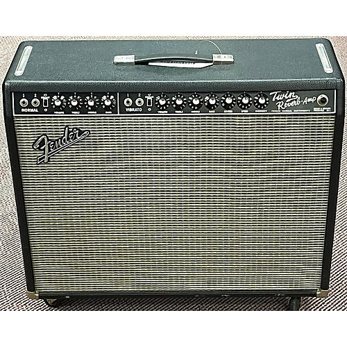 Fender Used Fender 1965 Reissue Twin Reverb 85W 2x12 Tube Guitar Combo Amp