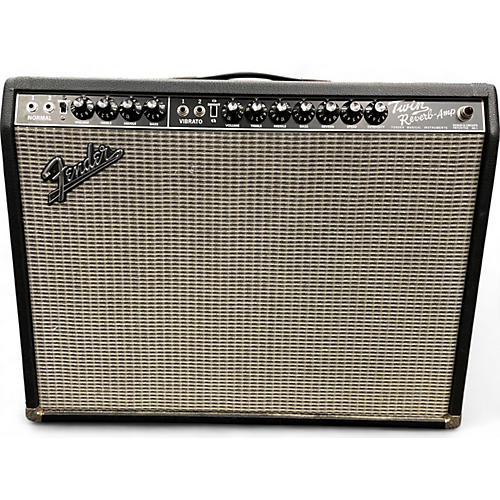 Used Fender 1965 Reissue Twin Reverb 85W 2x12 Tube Guitar Combo Amp