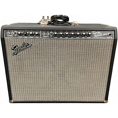 Fender Used Fender 1965 Reissue Twin Reverb 85W 2x12 Tube Guitar Combo Amp