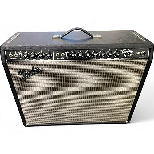 Used Fender 1965 Reissue Twin Reverb 85W 2x12 Tube Guitar Combo Amp