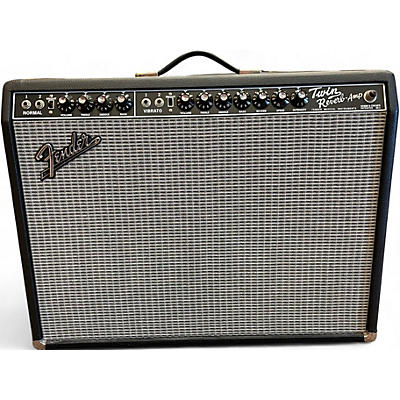 Used Fender 1965 Reissue Twin Reverb 85W 2x12 Tube Guitar Combo Amp