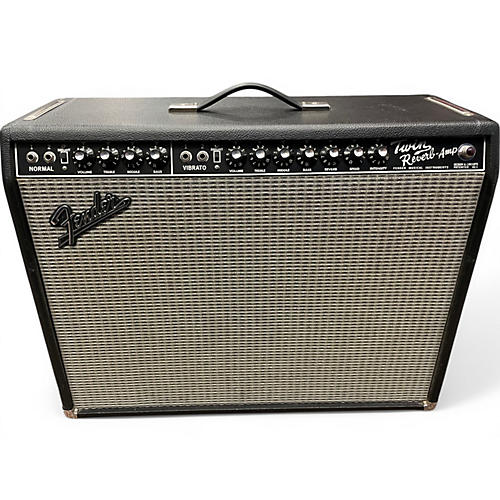 Used Fender 1965 Reissue Twin Reverb 85W 2x12 Tube Guitar Combo Amp