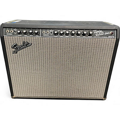 Used Fender 1965 Reissue Twin Reverb 85W 2x12 Tube Guitar Combo Amp