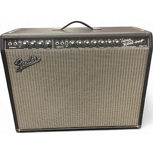 Used Fender 1965 Reissue Twin Reverb 85W 2x12 Tube Guitar Combo Amp