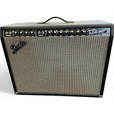 Used Fender 1965 Reissue Twin Reverb 85W 2x12 Tube Guitar Combo Amp