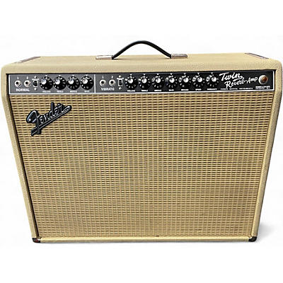 Used Fender 1965 Reissue Twin Reverb 85W 2x12 Tube Guitar Combo Amp